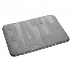 ALFOMBRA BAÑO BATH GRIS