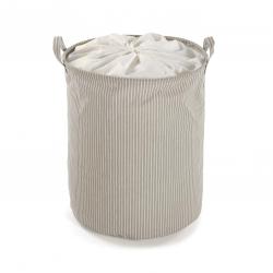 CESTO ROPA CON TAPA BEIGE