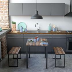 SET MESA CON DOS BANCOS