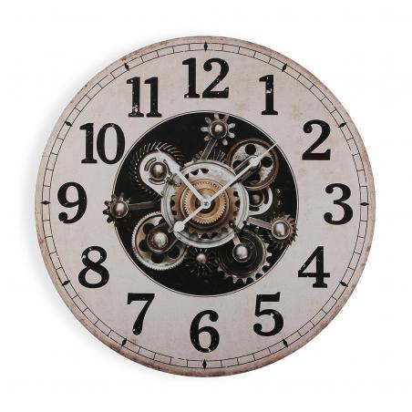 RELOJ DE PARED MADERA 58CM
