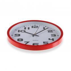 RELOJ COCINA ROJO 25 CM