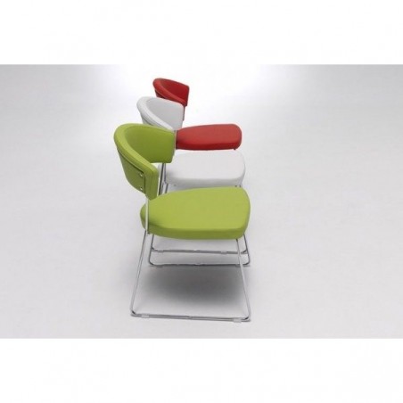 Silla Tapizada Curva