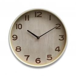 RELOJ PARED BLANC MADERA 40 CM