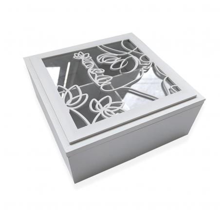 CAJA CUADRADA ROSTRO