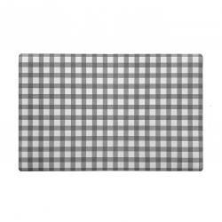 SALVAMANTEL VICHY GRIS OSCURO
