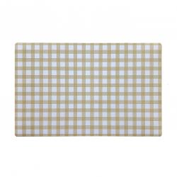 SALVAMANTEL VICHY  BEIGE OSCUR