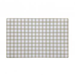 SALVAMANTEL VICHY  BEIGE CLARO