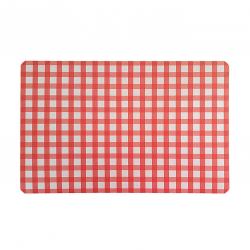 SALVAMANTEL VICHY  ROJO
