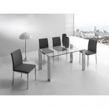 Silla Comedor Kein Ecopiel Varios Colores