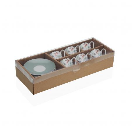 SET 6 TAZAS DE CAFE ACEBO