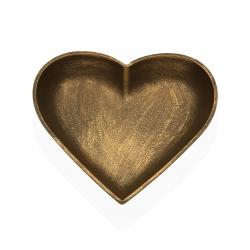 CENTRO DE MESA CORAZON GOLD