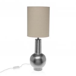 LAMPARA CERAMICA SILVER 57CM