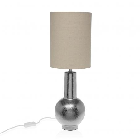 LAMPARA CERAMICA SILVER 57CM