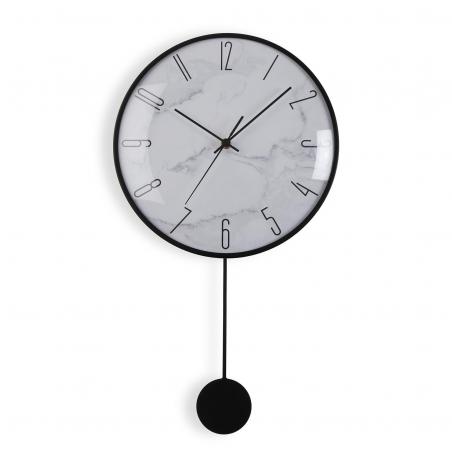 RELOJ DE PARED C/PENDULO 29 CM