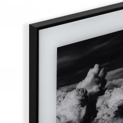 CUADRO CRISTAL NUBES 30X30