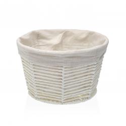 CESTA REDONDA BLANCA
