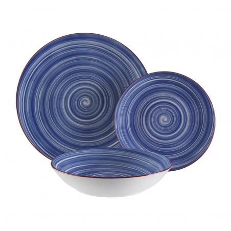 VAJILLA 18 P.ARTESIA AZUL