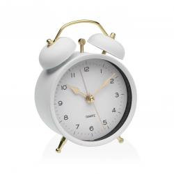 RELOJ DESPERTADOR BLANCO 9,7CM