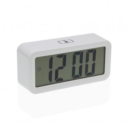 RELOJ DESPERTADOR BLANCO