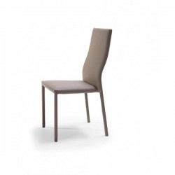 Silla Comedor Tapizada Ecopiel Modelo Panna