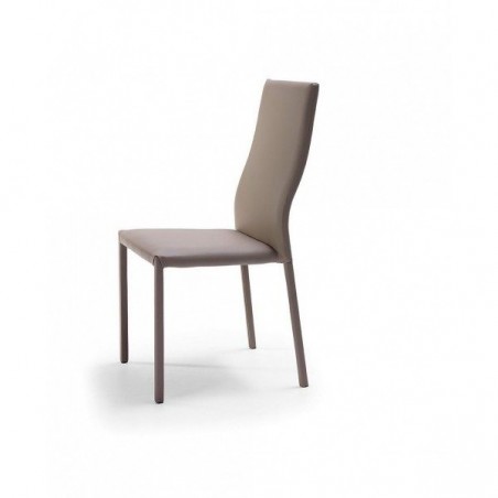Silla Comedor Tapizada Ecopiel Modelo Panna