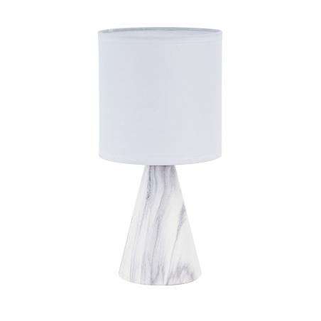 LAMPARA DE MESA BLANCA