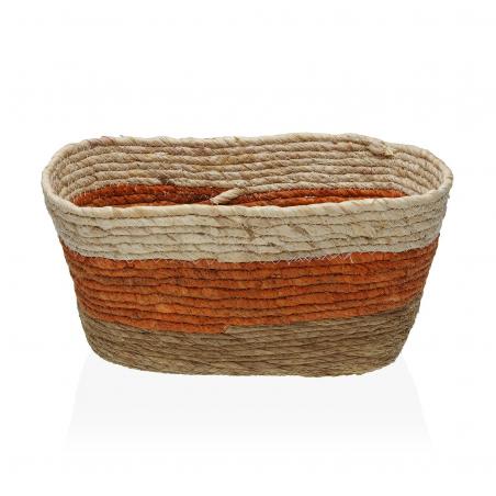 CESTA RECTANGULAR NARANJA