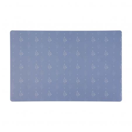 SALVAMANTEL HOJAS AZUL