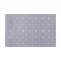 SALVAMANTEL HOJAS  GRIS