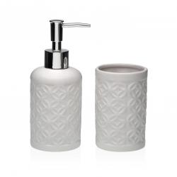 SET BAÑO 2 PCS BLANCO