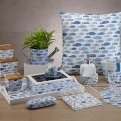 SET 3 CESTAS CUADRADAS AQUA