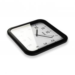 RELOJ SQUARE NEGRO 30 CM