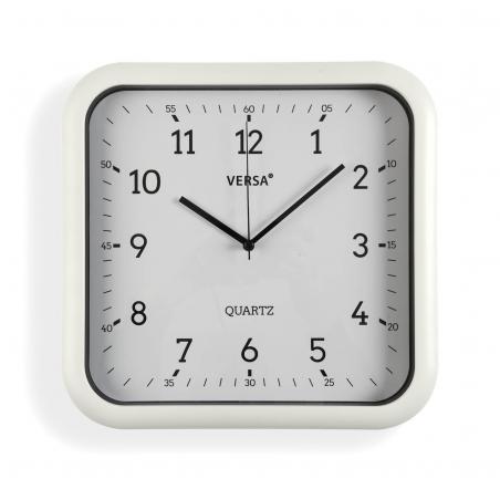 RELOJ SQUARE BLANCO 30 CM