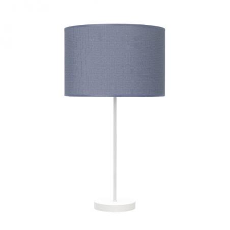 Sobremesa Alto Moda 1xe27 Blanco/azul 63x30x30cm