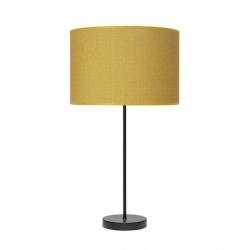 Sobremesa Alto Moda 1xe27 Negro/amarillo 63x30x30