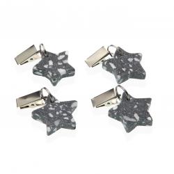 SET 4 PESOS MANTEL ESTRELLA