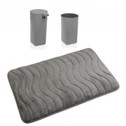 SET DISP.+VASO+ALFOMBRA GRIS