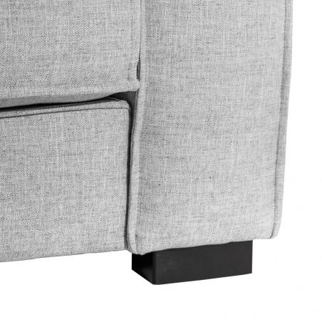 SOFÁ 3 PLAZAS GRIS 260 X 105 X 84 CM