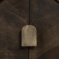 APARADOR NATURAL-ORO MADERA DE MANGO 153 X 41 X 75 CM