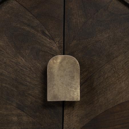 APARADOR NATURAL-ORO MADERA DE MANGO 153 X 41 X 75 CM
