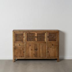 MUEBLE NATURAL MADERA DE PINO SALÓN 153 X 37 X 104 CM