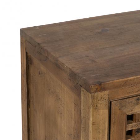 MUEBLE NATURAL MADERA DE PINO SALÓN 153 X 37 X 104 CM