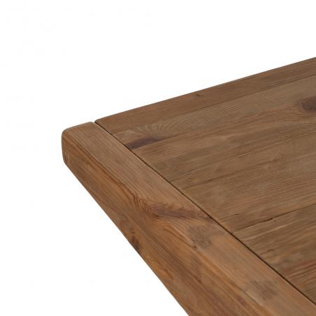 MESA COMEDOR NATURAL MADERA DE PINO 180 X 90 X 75 CM