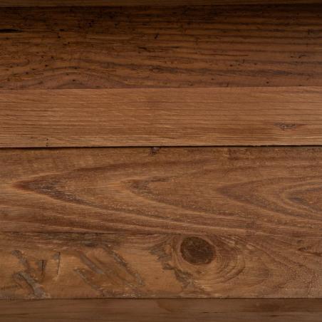 ESTANTERÍA NATURAL MADERA-HIERRO SALÓN 91 X 35 X 190 CM