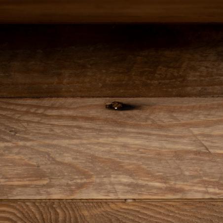 ESTANTERÍA NATURAL MADERA-HIERRO SALÓN 180,50 X 35 X 190 CM