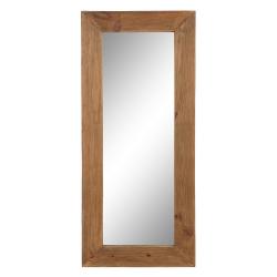 ESPEJO VESTIDOR NATURAL MADERA DE PINO 80 X 5 X 180 CM