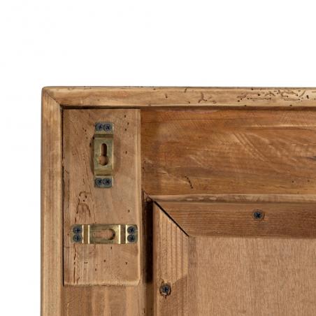 ESPEJO VESTIDOR NATURAL MADERA DE PINO 80 X 5 X 180 CM