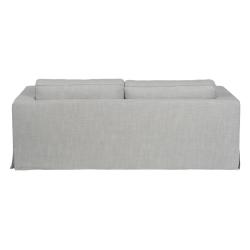 SOFÁ 3 PLAZAS GRIS TEJIDO SIENA 222 X 95 X 80 CM