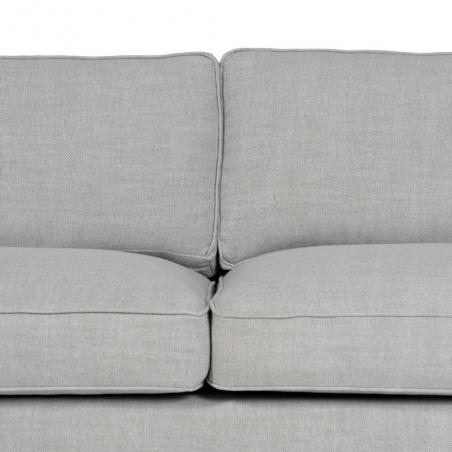SOFÁ 3 PLAZAS GRIS TEJIDO SIENA 222 X 95 X 80 CM