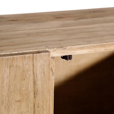 ARMARIO NATURAL MADERA MINDI 110 X 45 X 120 CM